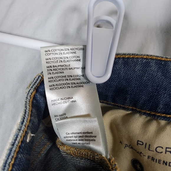 Pilco Women's size 27 The Signature High Rise Short 5 button fly - Picture 10 of 10